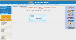 Desktop Screenshot of eenaduinfo.com